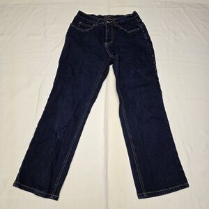 Stylish Navy Cropped Jeans for Women